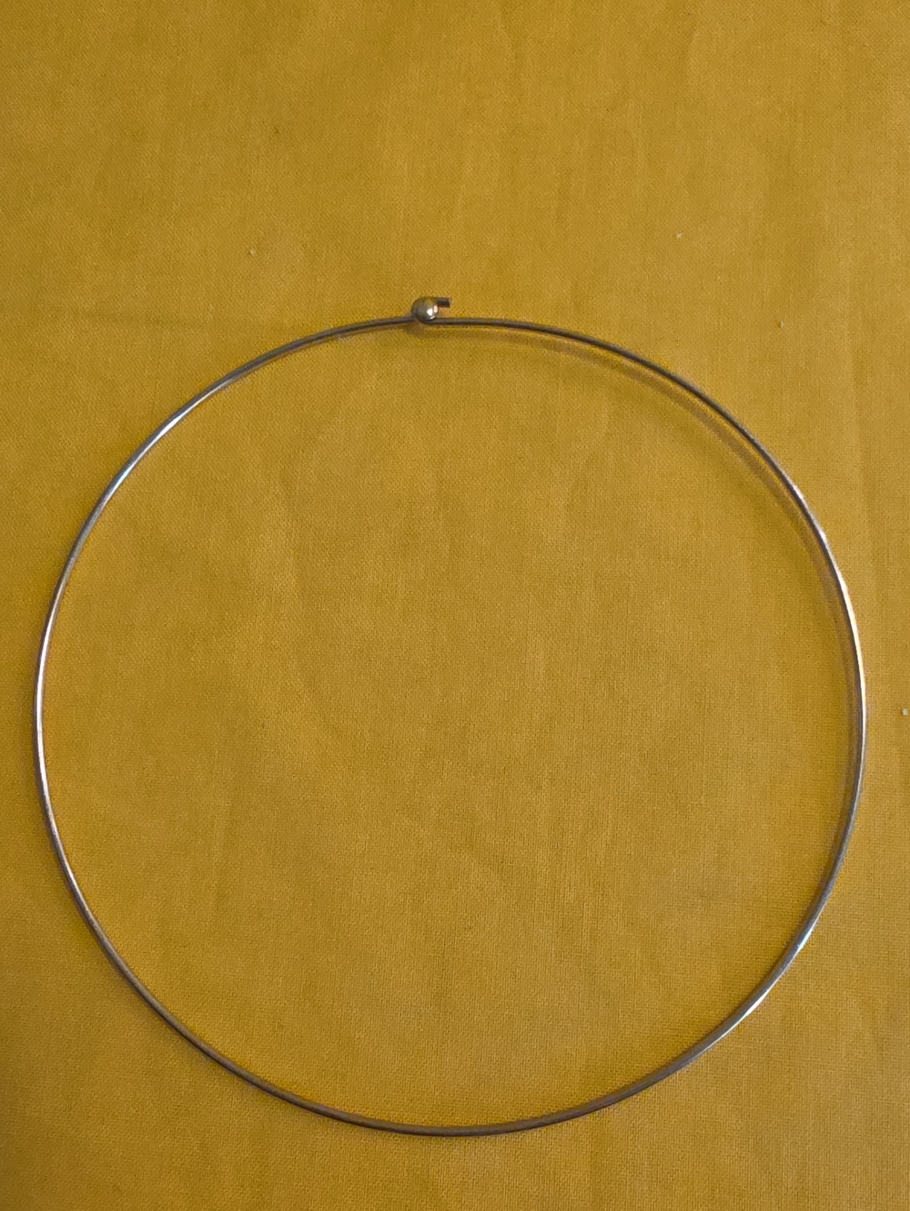 Vintage ▪︎ Winard Brand Gold-Tone, Possibly Gold Filled ▪︎ Ladies Hoop Choker